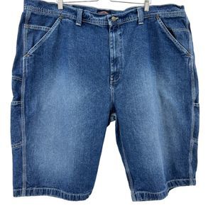 Men's Sz 52 Cargo Denim Shorts Grade A Jeans Big & Tall